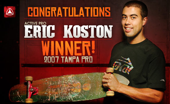 Erik Kostons Wins Tampa Pro Street Finals