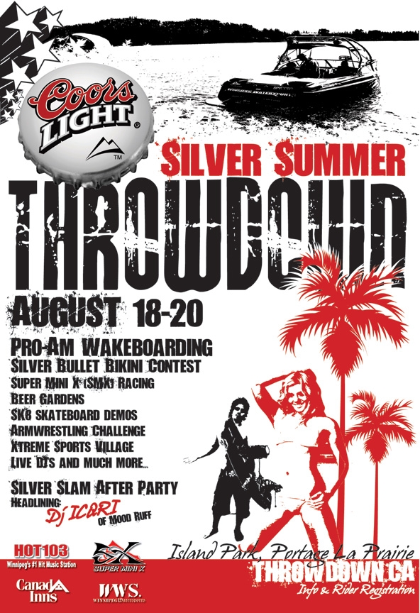 Coors Light Silver Summer Throw Down